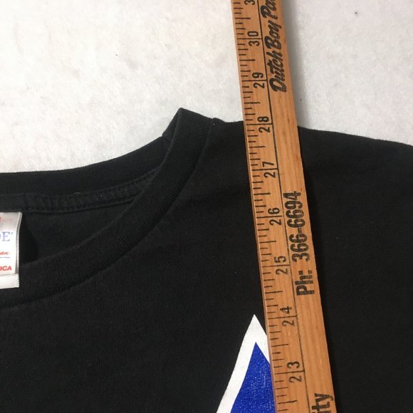 U.S. Air Force Wings Blue Bayside Made American Tee Short Sleeve T-Shirt XXL - Picture 8 of 10